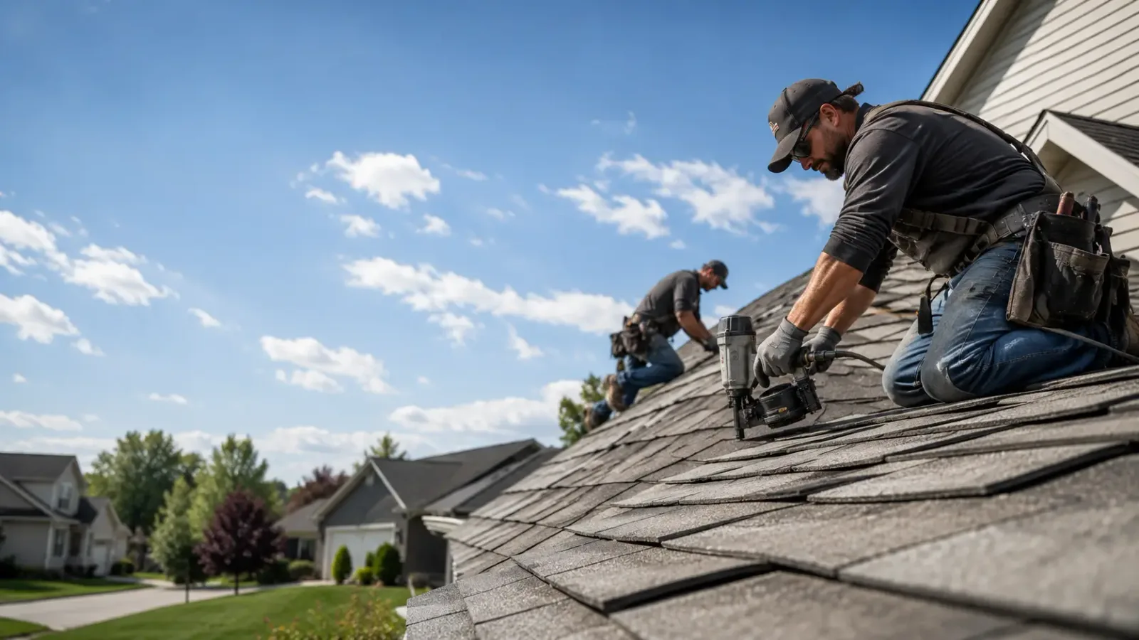 Storm Damage Roof Repair in Mcdonald, PA near me
